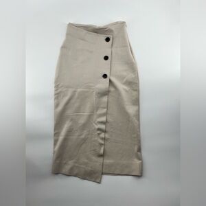 Aritzia Babaton Billy Asymmetrical Midi Pencil Skirt